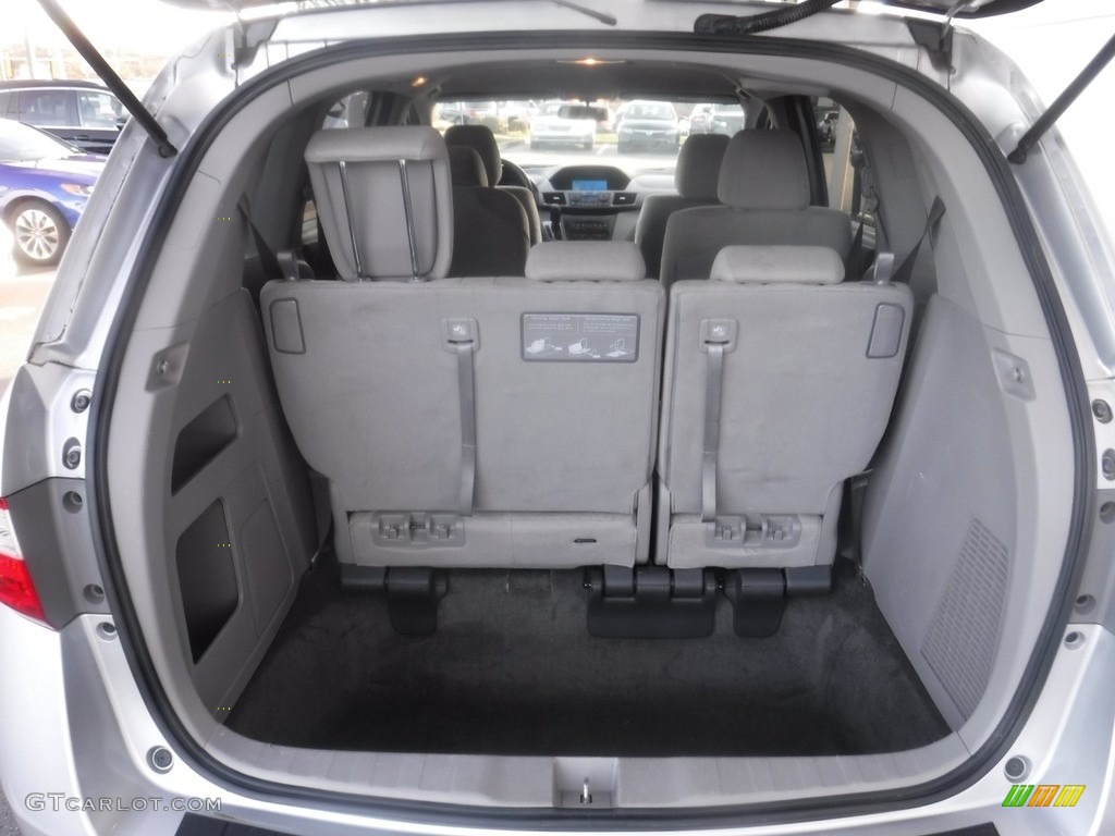 2012 Odyssey LX - Alabaster Silver Metallic / Gray photo #25