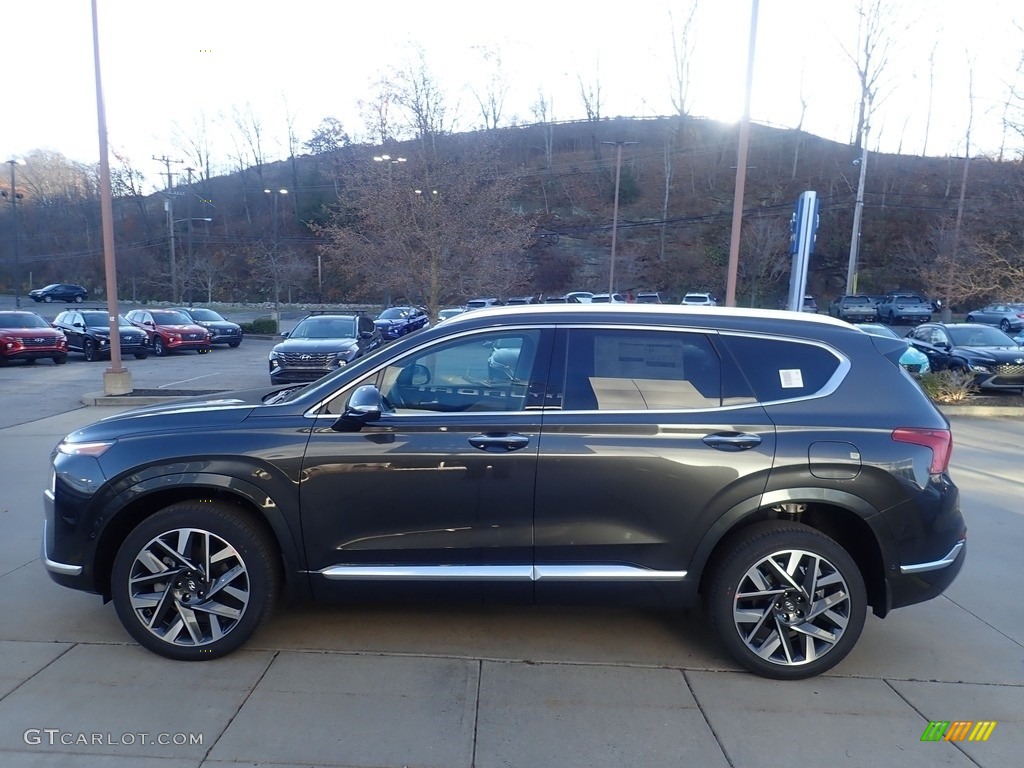 Portofino Gray 2023 Hyundai Santa Fe Calligraphy AWD Exterior Photo #145163092