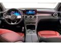 AMG Cranberry Red/Black 2023 Mercedes-Benz GLC 300 4Matic Coupe Dashboard