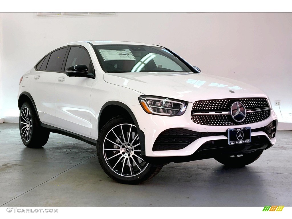 Polar White 2023 Mercedes-Benz GLC 300 4Matic Coupe Exterior Photo #145163269