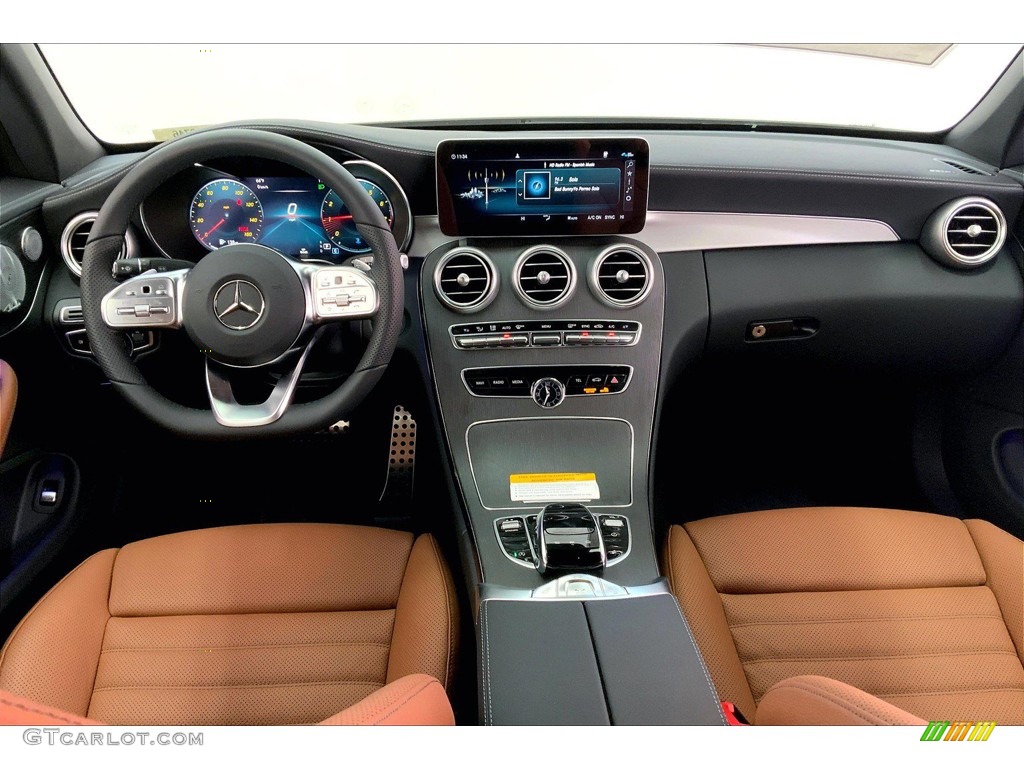 2023 Mercedes-Benz C 300 Cabriolet Saddle Brown Dashboard Photo #145163386