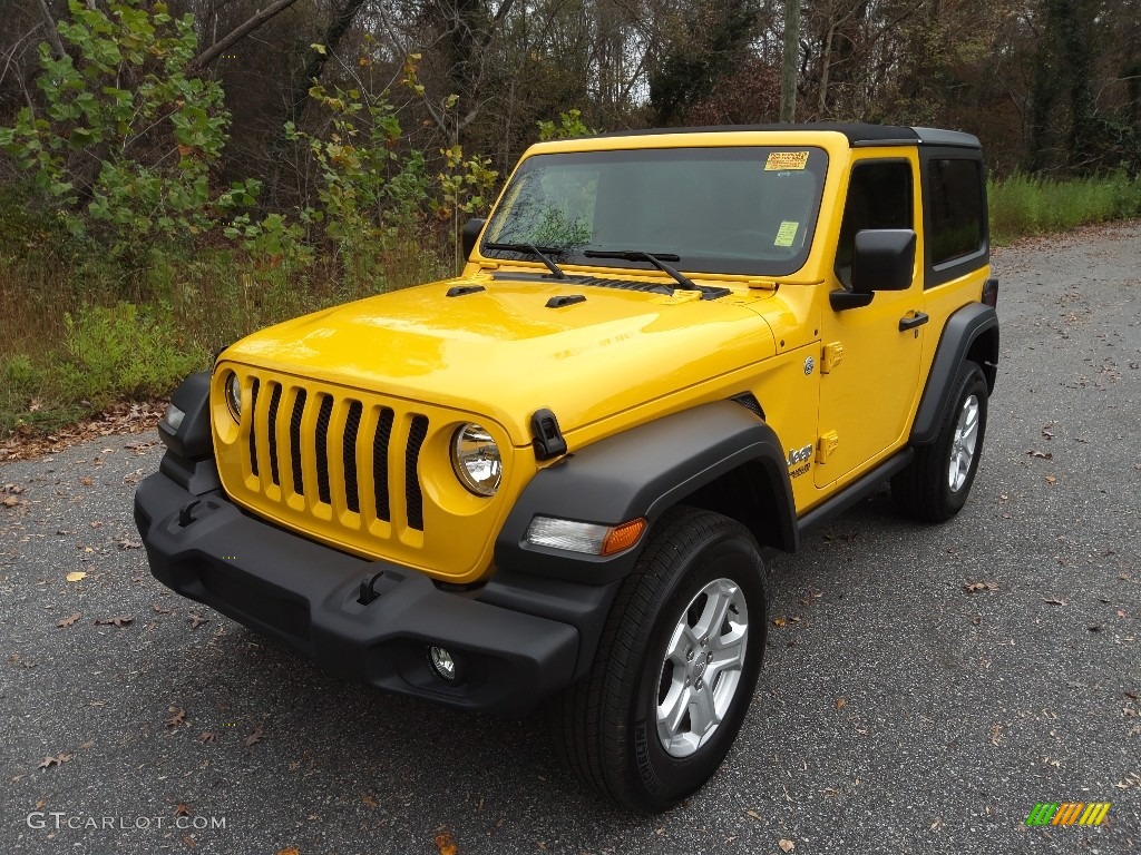 2019 Wrangler Sport 4x4 - Hellayella / Black/Heritage Tan photo #2