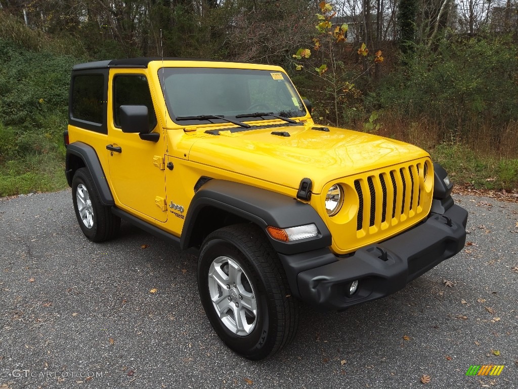2019 Wrangler Sport 4x4 - Hellayella / Black/Heritage Tan photo #4