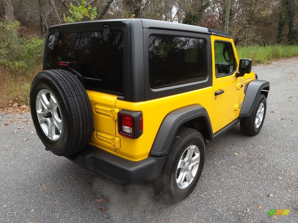 2019 Wrangler Sport 4x4 - Hellayella / Black/Heritage Tan photo #6