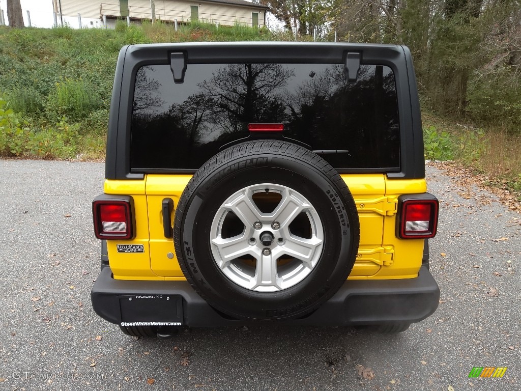 2019 Wrangler Sport 4x4 - Hellayella / Black/Heritage Tan photo #7
