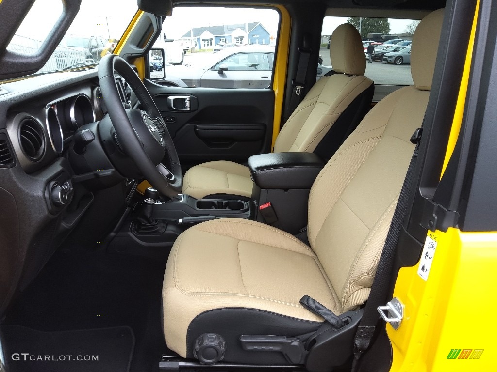 2019 Wrangler Sport 4x4 - Hellayella / Black/Heritage Tan photo #10