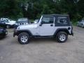 2004 Bright Silver Metallic Jeep Wrangler Sport 4x4  photo #3