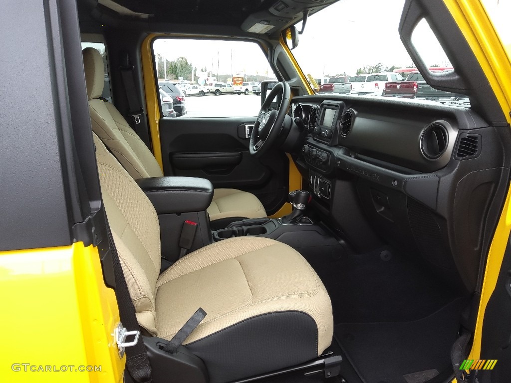 2019 Wrangler Sport 4x4 - Hellayella / Black/Heritage Tan photo #15