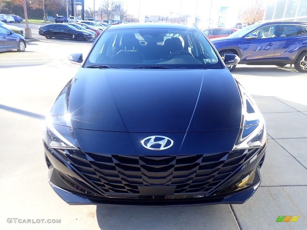 2023 Elantra SEL - Phantom Black / Black photo #7
