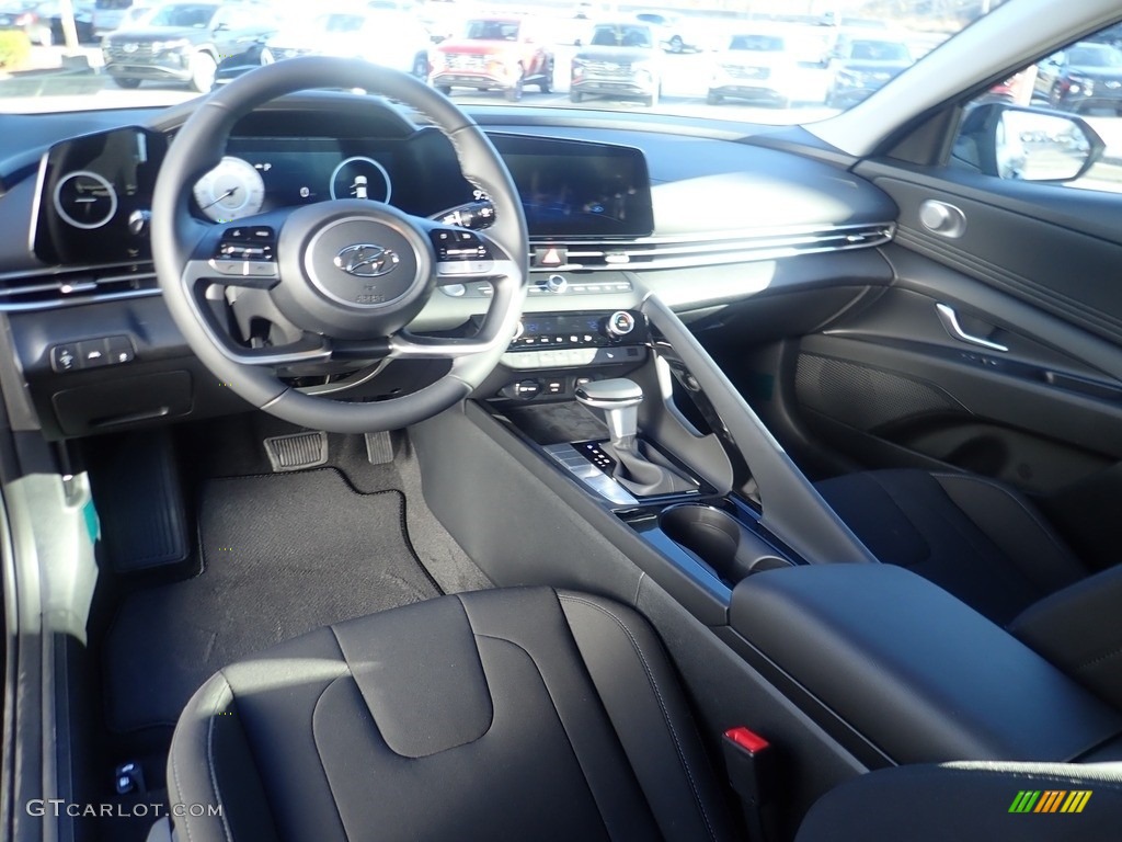 2023 Elantra SEL - Phantom Black / Black photo #12