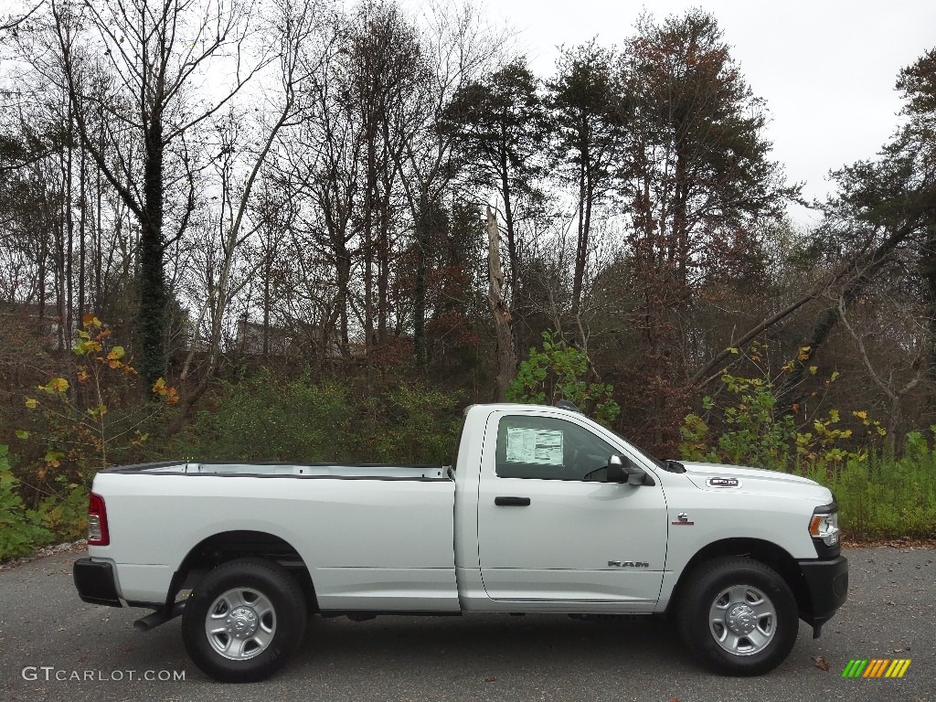 Bright White 2022 Ram 2500 Tradesman Regular Cab 4x4 Exterior Photo #145164034