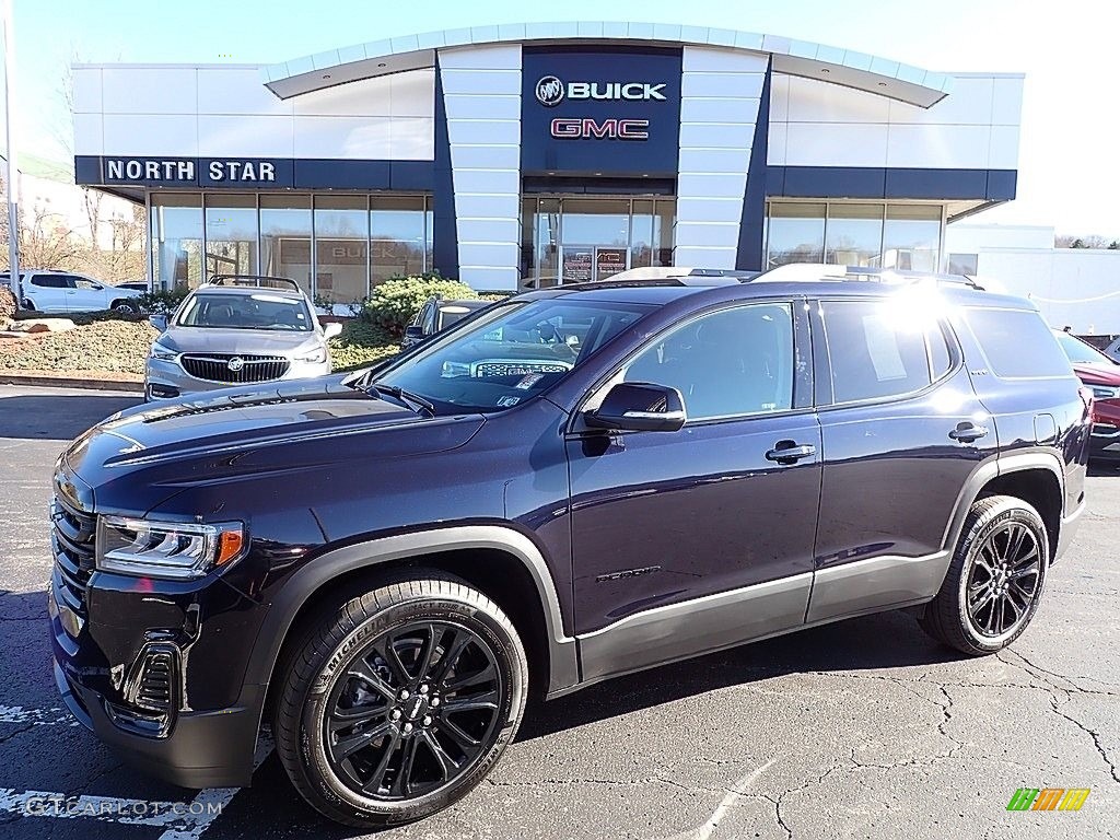 2022 Acadia SLE AWD - Midnight Blue Metallic / Jet Black photo #1
