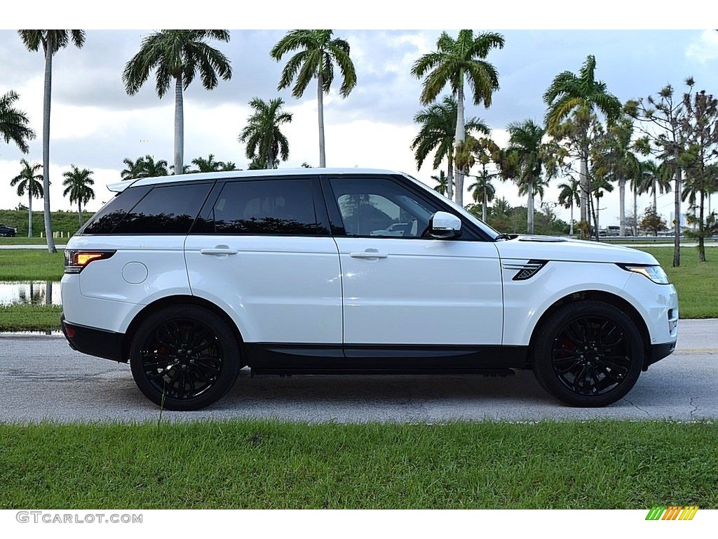 2014 Range Rover Sport HSE - Fuji White / Espresso/Almond/Almond photo #3