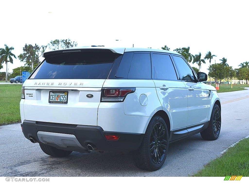 2014 Range Rover Sport HSE - Fuji White / Espresso/Almond/Almond photo #4