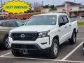 Glacier White 2022 Nissan Frontier S Crew Cab 4x4