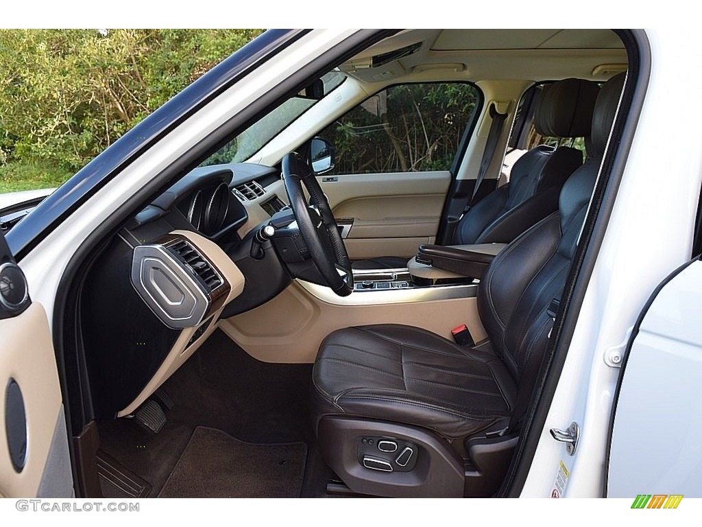 2014 Range Rover Sport HSE - Fuji White / Espresso/Almond/Almond photo #16