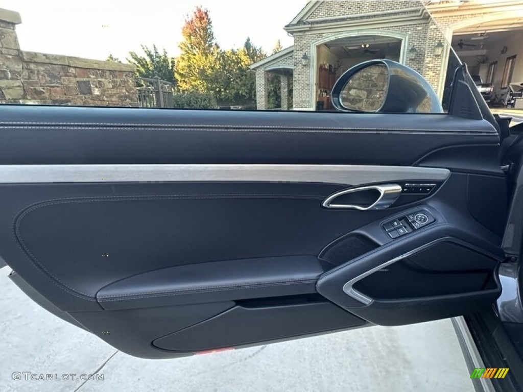 2019 911 Carrera 4S Coupe - Agate Grey Metallic / Black photo #3