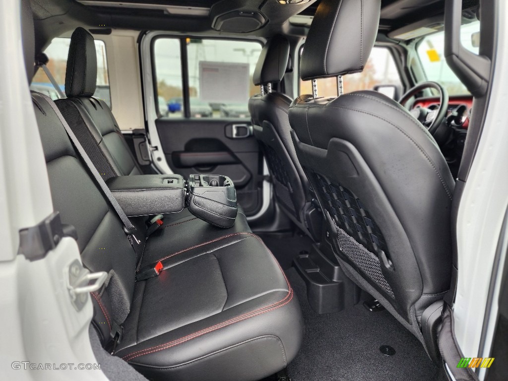 2022 Jeep Wrangler Unlimited Rubicon 4x4 Rear Seat Photo #145165961