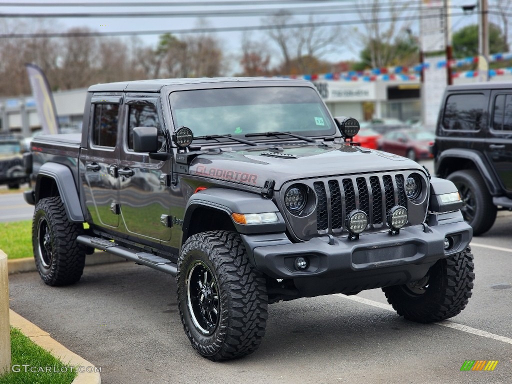 Granite Crystal Metallic 2020 Jeep Gladiator Sport 4x4 Exterior Photo #145166477