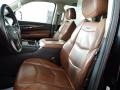 Kona Brown/Jet Black 2015 Cadillac Escalade ESV Premium 4WD Interior Color