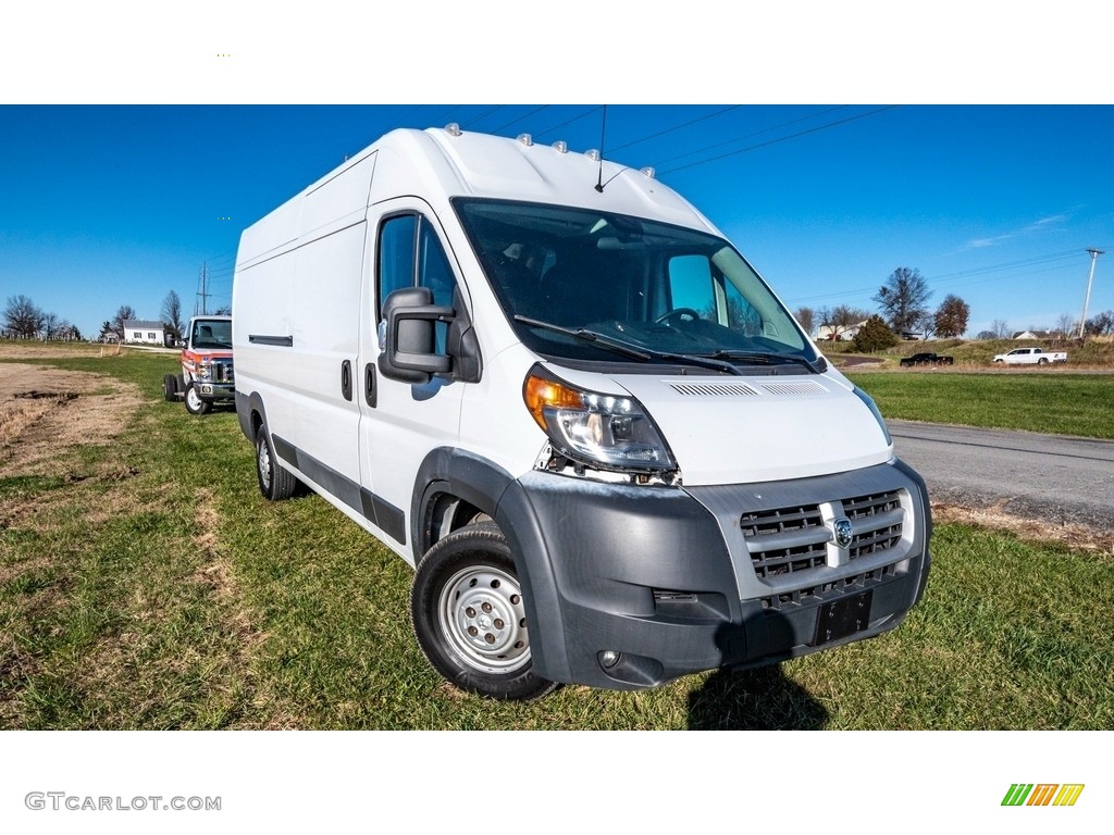 2015 ProMaster 3500 High Roof Cargo Van - Bright White / Gray photo #1