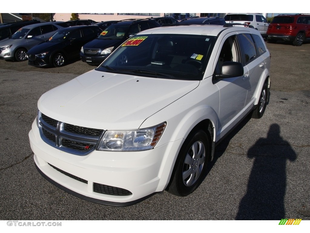 2018 Journey SE AWD - Vice White / Black photo #1