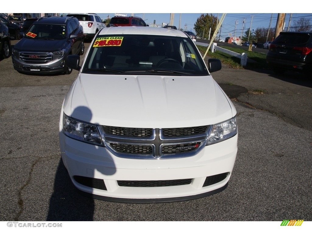 2018 Journey SE AWD - Vice White / Black photo #2