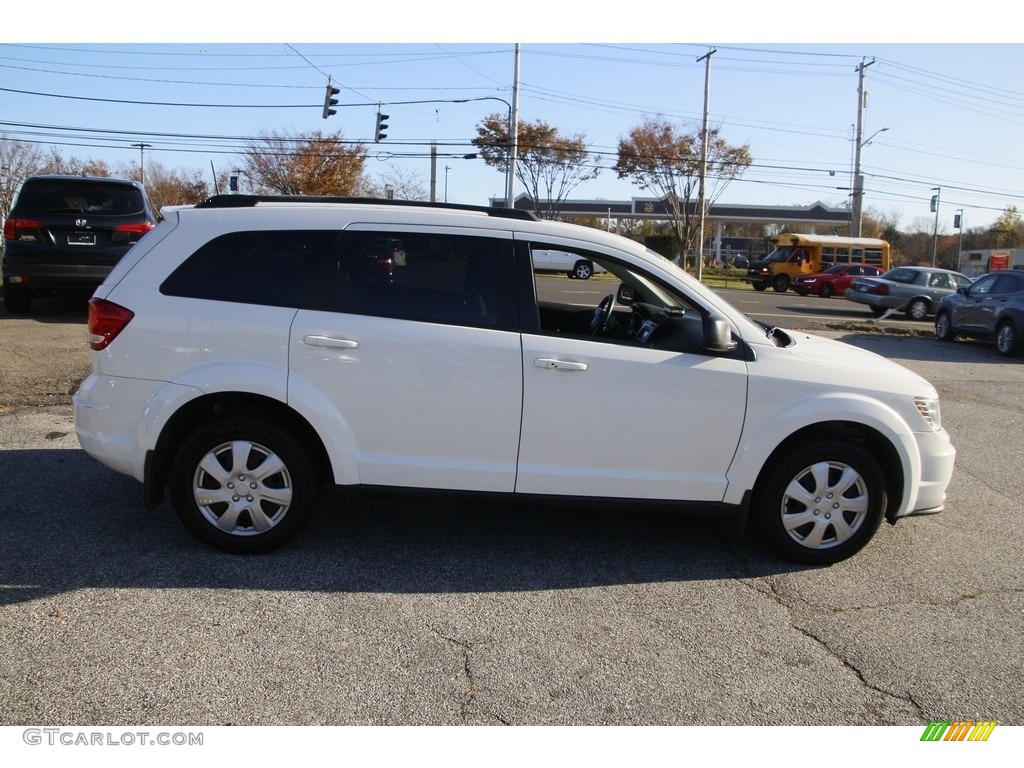2018 Journey SE AWD - Vice White / Black photo #4