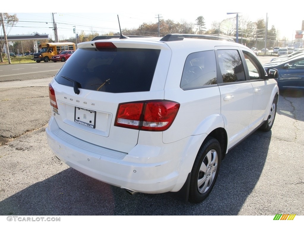 2018 Journey SE AWD - Vice White / Black photo #5