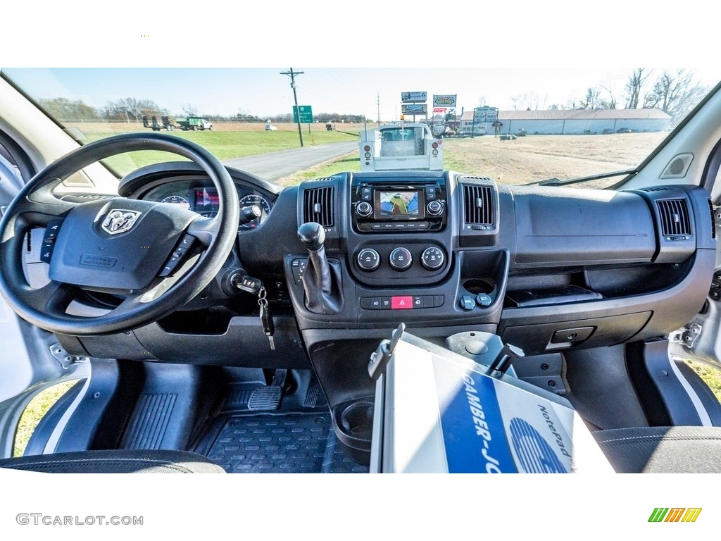2015 Ram ProMaster 3500 High Roof Cargo Van Gray Dashboard Photo #145167434