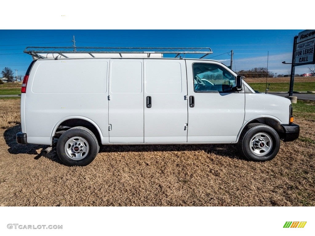 Summit White 2016 GMC Savana Van 3500 Cargo Exterior Photo #145167476