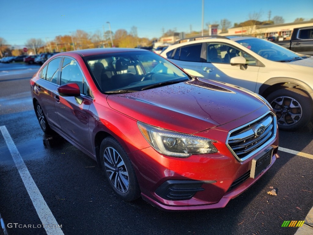 2019 Legacy 2.5i Premium - Crimson Red / Slate Black photo #2