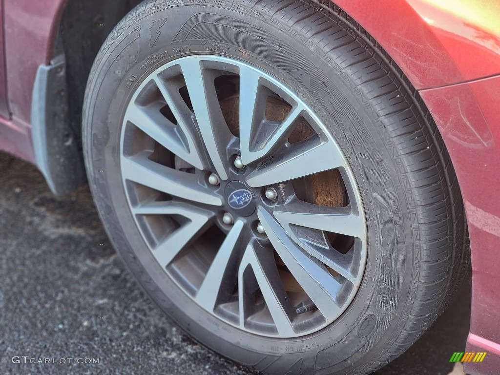 2019 Legacy 2.5i Premium - Crimson Red / Slate Black photo #3