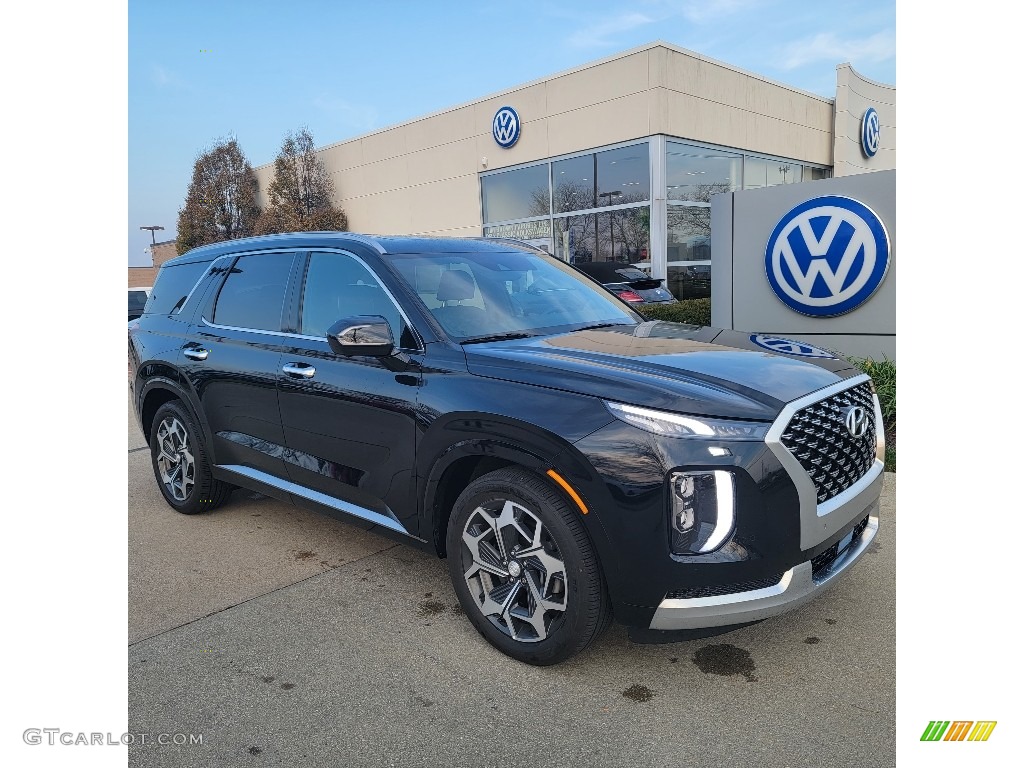 Abyss Black Pearl 2022 Hyundai Palisade Calligraphy Exterior Photo #145168218