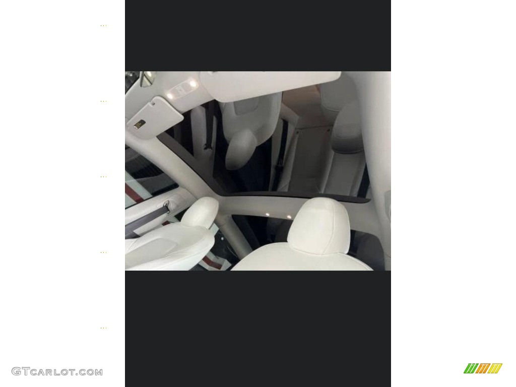 2022 Model 3 Long Range AWD - Pearl White Multi-Coat / White photo #8