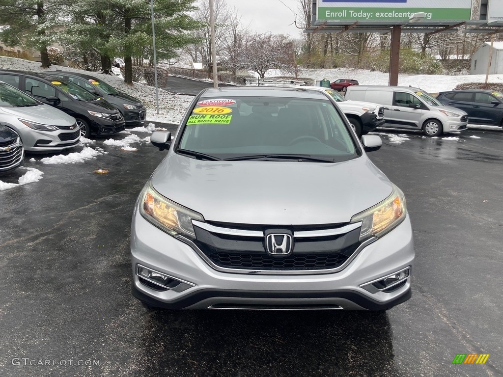 2016 CR-V EX AWD - Alabaster Silver Metallic / Black photo #8