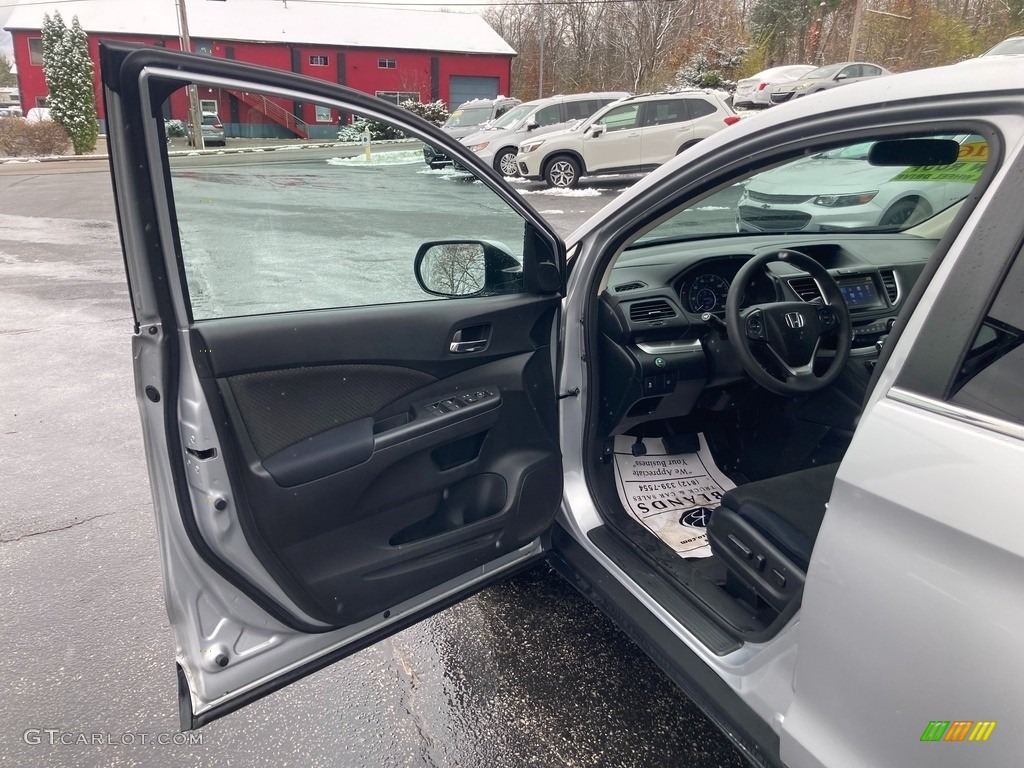 2016 CR-V EX AWD - Alabaster Silver Metallic / Black photo #9