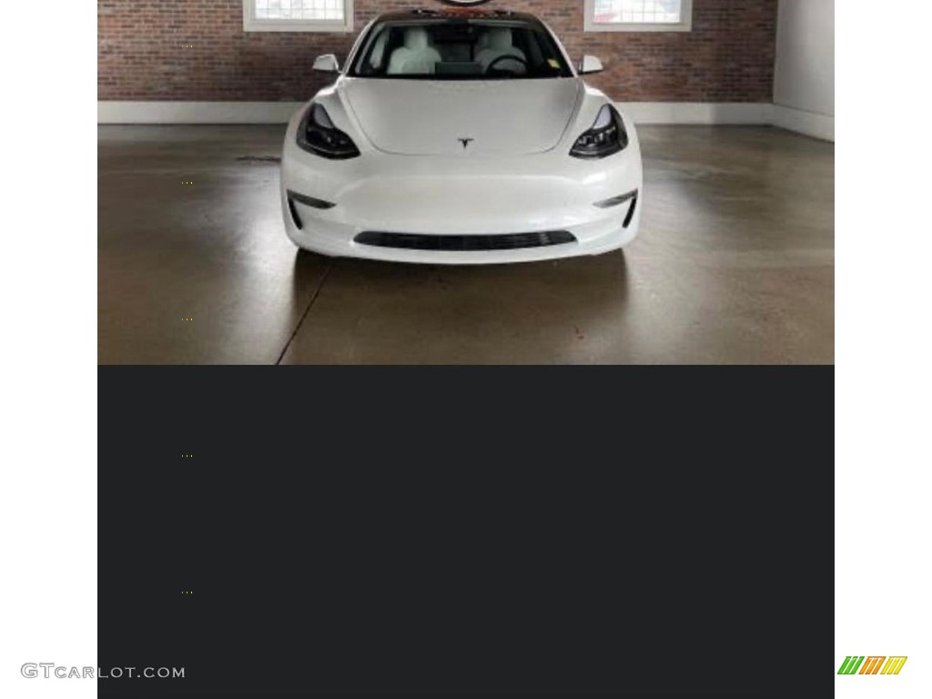 2022 Model 3 Long Range AWD - Pearl White Multi-Coat / White photo #11