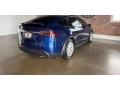 2020 Deep Blue Metallic Tesla Model X Long Range  photo #6