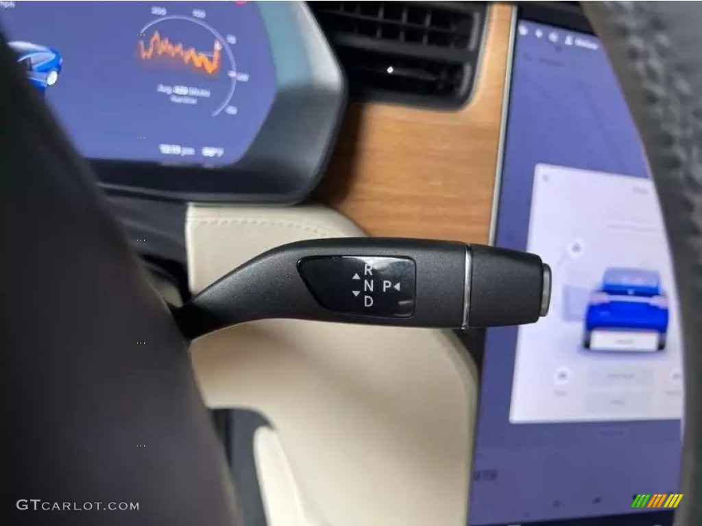 2020 Model X Long Range - Deep Blue Metallic / Cream photo #24