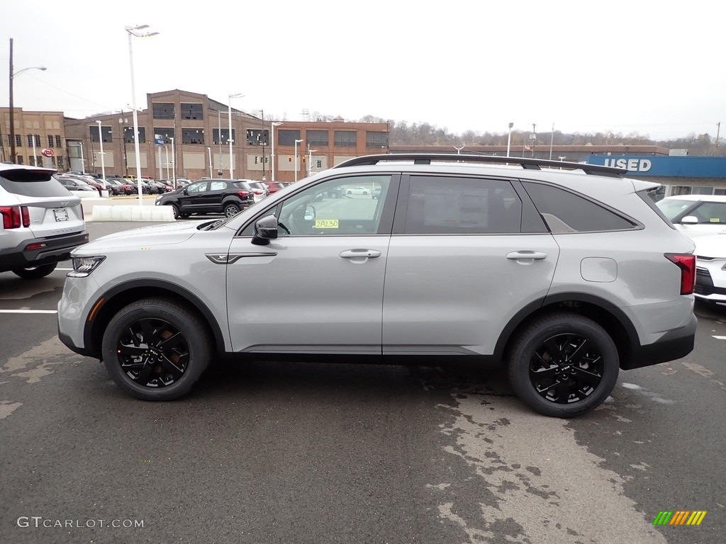Wolf Gray 2022 Kia Sorento X-Line S AWD Exterior Photo #145168991