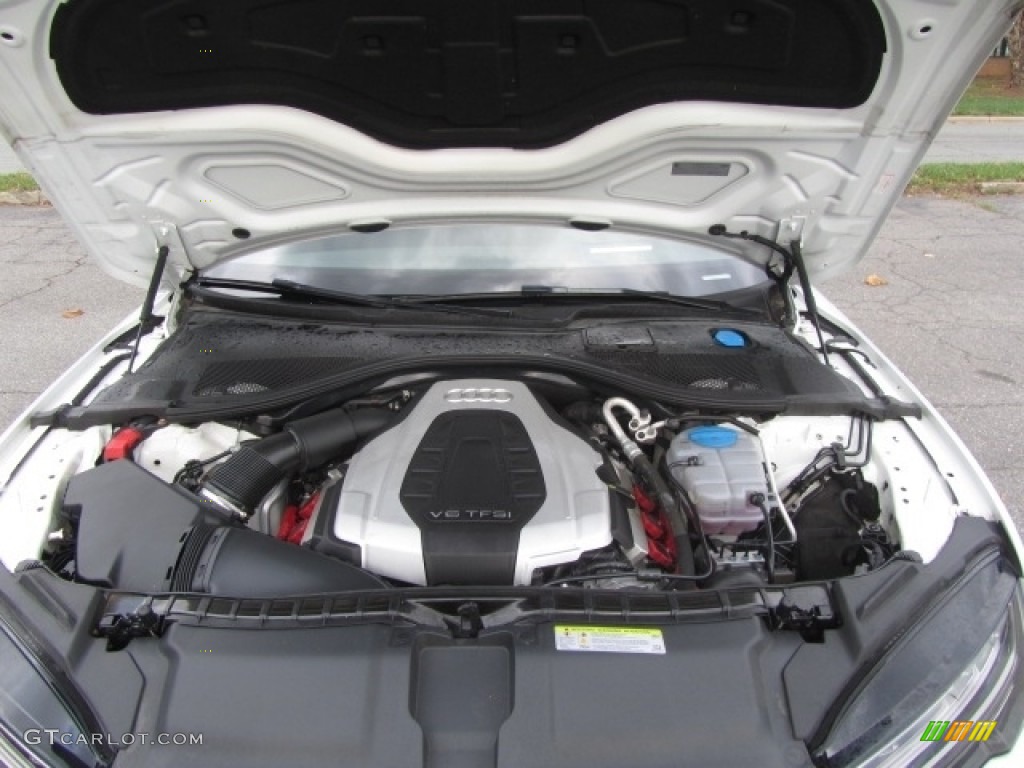 2016 A7 3.0 TFSI Prestige quattro - Glacier White Metallic / Black photo #25