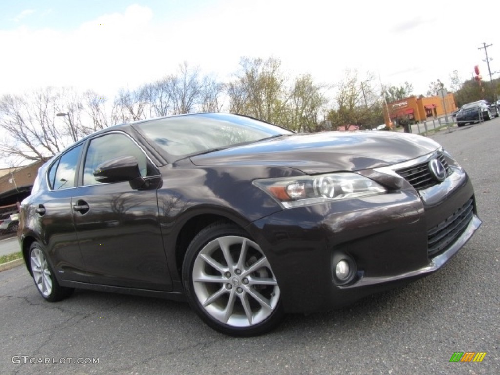 2013 CT 200h Hybrid Premium - Fire Agate Pearl / Ecru photo #1