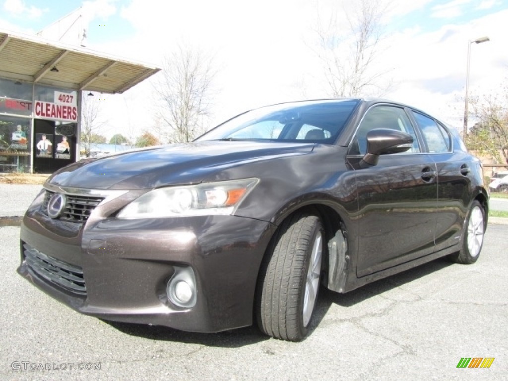 2013 CT 200h Hybrid Premium - Fire Agate Pearl / Ecru photo #6