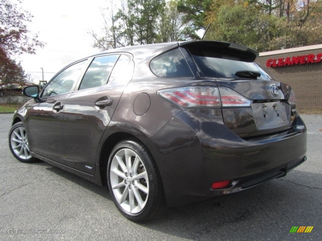 2013 CT 200h Hybrid Premium - Fire Agate Pearl / Ecru photo #8