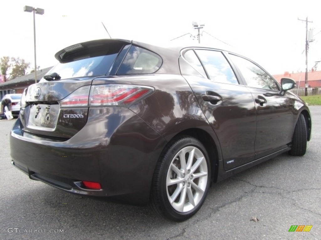 2013 CT 200h Hybrid Premium - Fire Agate Pearl / Ecru photo #10