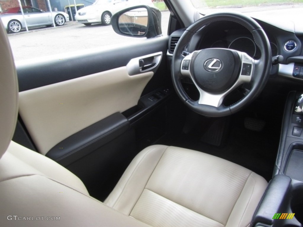 2013 CT 200h Hybrid Premium - Fire Agate Pearl / Ecru photo #12