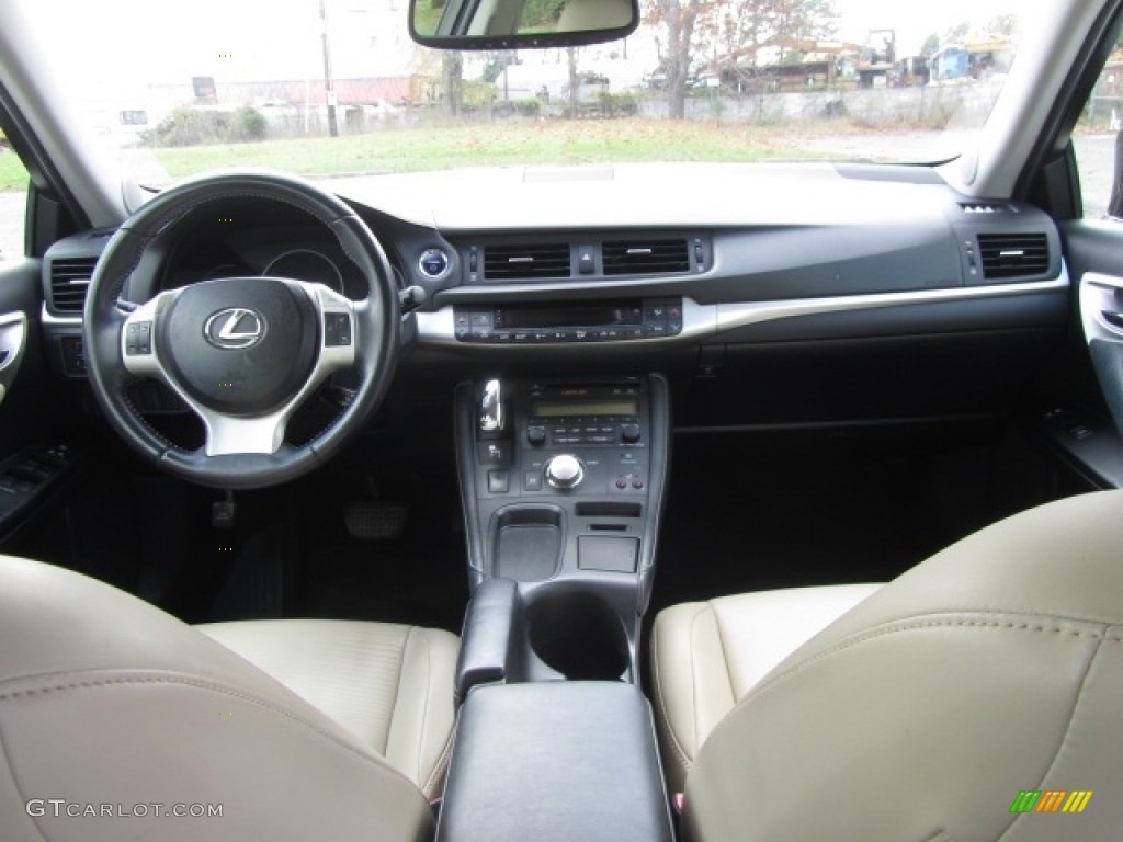 2013 CT 200h Hybrid Premium - Fire Agate Pearl / Ecru photo #13