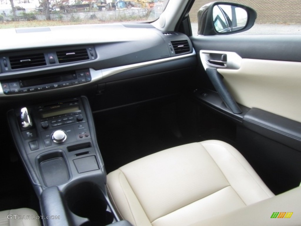 2013 CT 200h Hybrid Premium - Fire Agate Pearl / Ecru photo #14