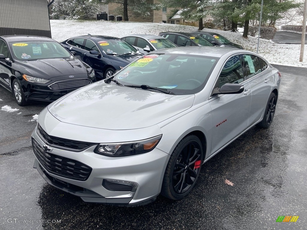 2018 Malibu LT - Silver Ice Metallic / Jet Black photo #2